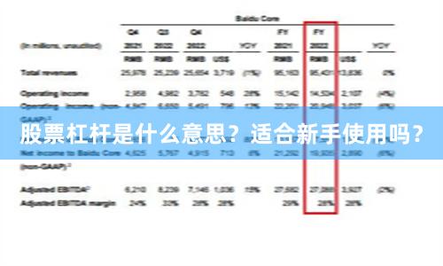 股票杠杆是什么意思？适合新手使用吗？