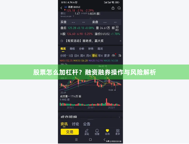 股票怎么加杠杆？融资融券操作与风险解析